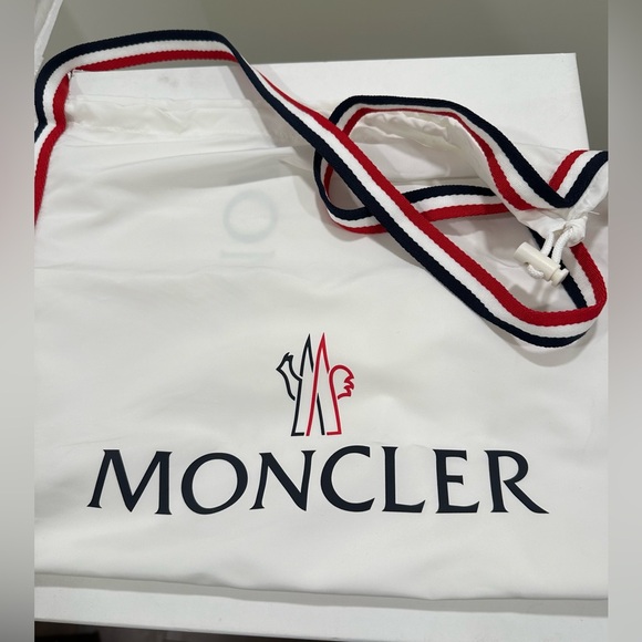 Moncler Misty Rain Boots. Black. Sz. 8. New with Box - Picture 7 of 14